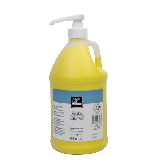 Michaels, 6 Pack: 64oz. Soft Body Acrylic Paint by Artist's Loft® – Category: Open Stock Acrylic Paint